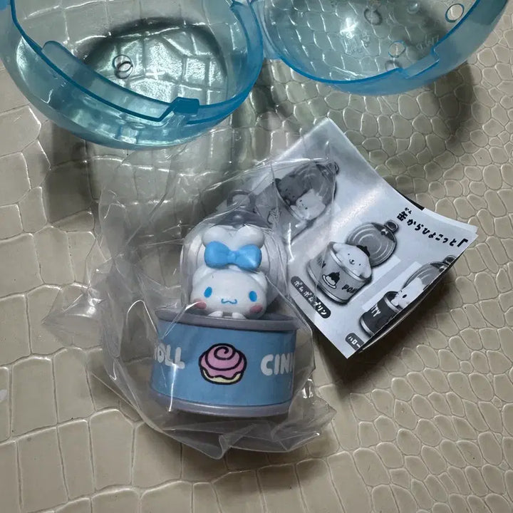 [BUNJANG] Sanrio Pochacco &amp; Cinnamoroll Can Mini Figures Set / 일본 가챠 포차코&amp;시나모롤 캔 피규어 (새상품)