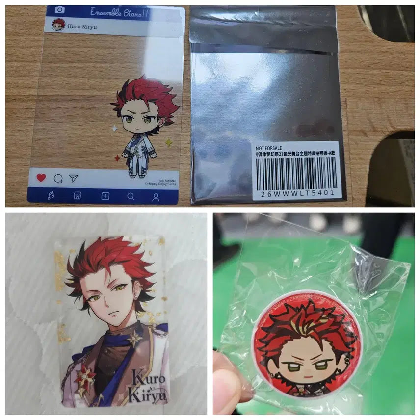 [BUNJANG] Ensemble Stars! 10th Anniversary Kuro Grip Tok / 앙스타 10주년 팝업 쿠로 16만원 7만원 특전 어프어프 그립톡