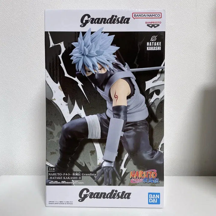 [BUNJANG] Naruto Hatake Kakashi Grandista Figure (Sealed) / 나루토 하타케 카카시 그란디스타 피규어 미개봉