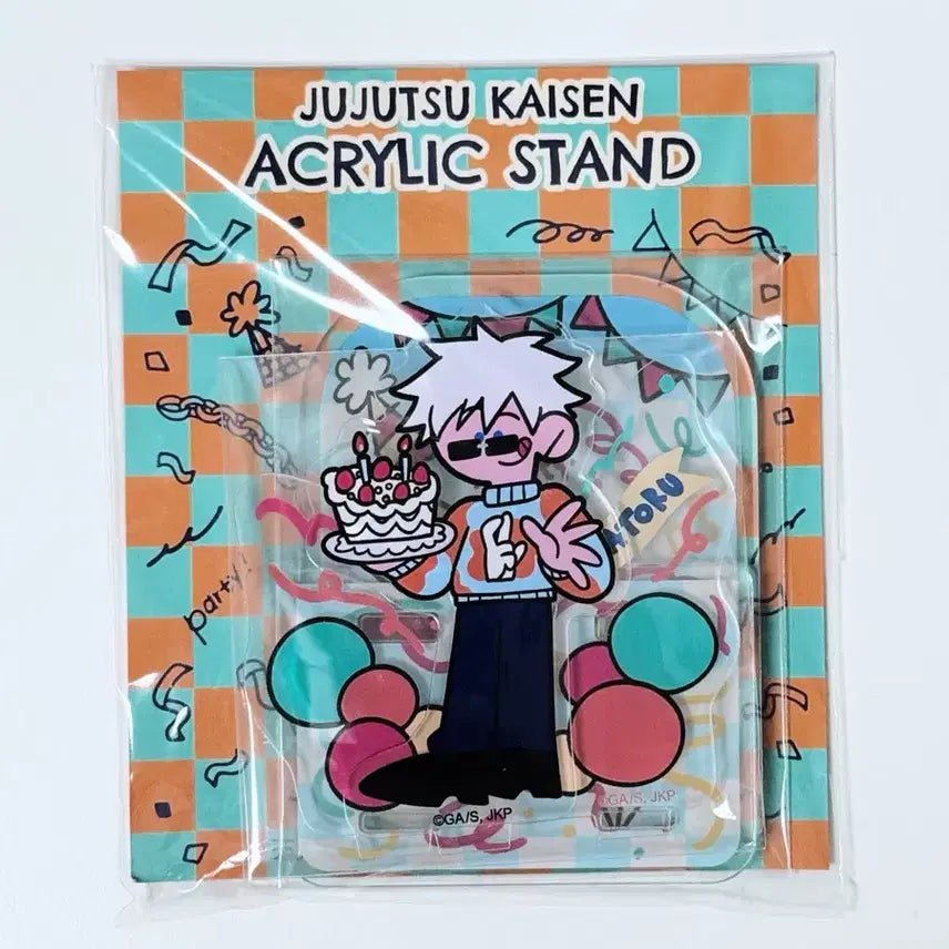 [BUNJANG] Jujutsu Kaisen Satoru Gojo Ugly Sweater Party Acrylic Stand / 주술회전 마크우드 어글리 스웨터 파티 아크릴 스탠드 - 고죠 사토루