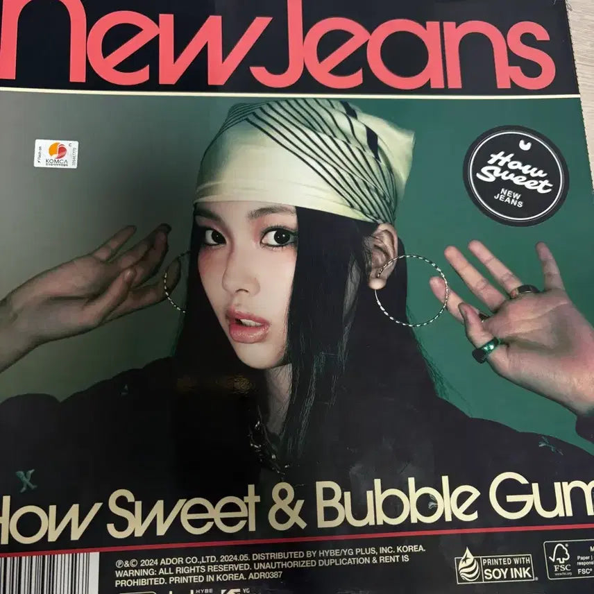 [BUNJANG] NewJeans Hyein Signed Album &amp; Photocard / 뉴진스 혜인 싸인앨범&amp;포카
