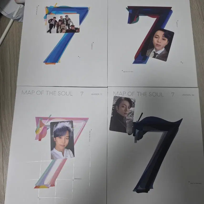 [BUNJANG] BTS MAP OF THE SOUL : 7 Album Bundle Set / 방탄 앨범 일괄