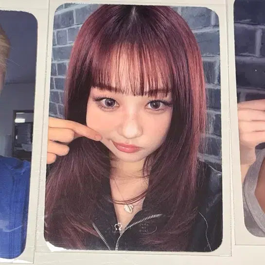 [BUNJANG] Heart of Woman How Lucky Draw Double-Sided Photocard Chaein Aein Liri / 하트오브우먼 디어마이뮤직 미공포 양면포카 채이 아인 리리