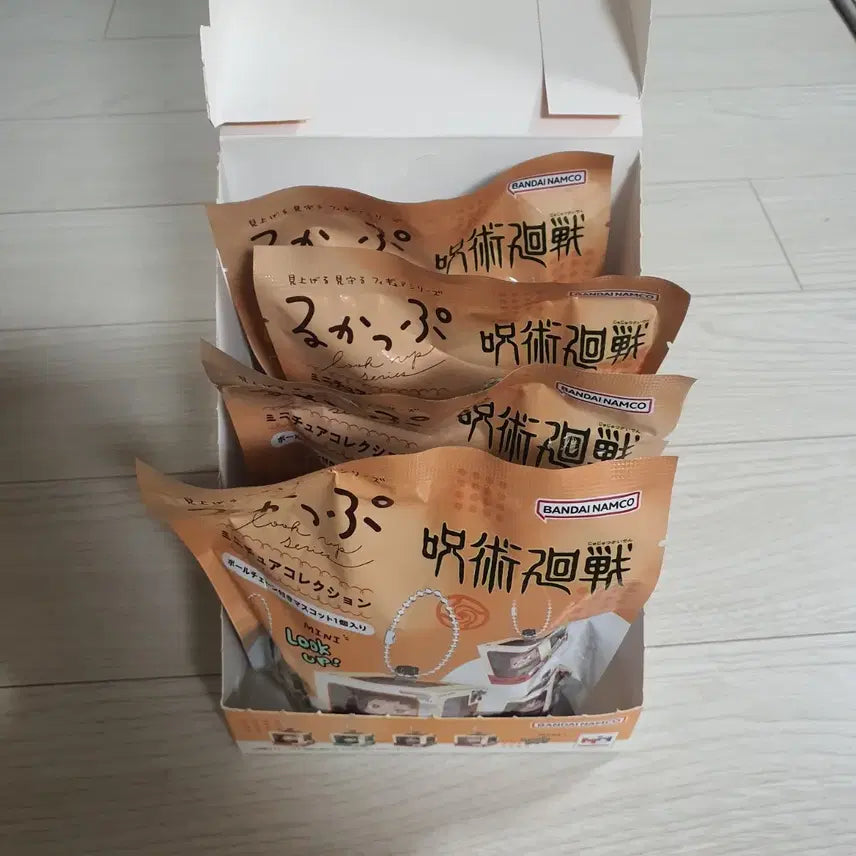 [BUNJANG] Jujutsu Kaisen Look Up Miniature Collection (Set of 4) Sealed / 주술회전 룩업 미니어쳐 컬렉션 4종 미개봉