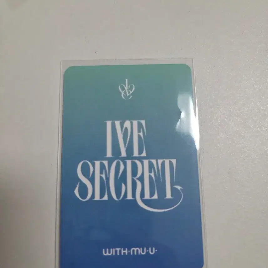 [BUNJANG] IVE Secret Wemakeup Lucky Draw Rei Photocard / 아이브 시크릿 위드뮤 럭키드로우 리즈 포카
