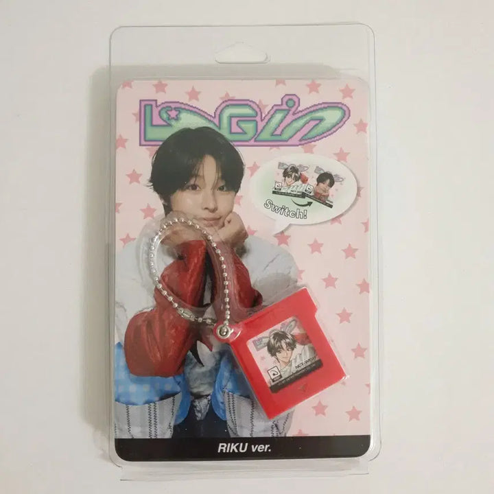 [BUNJANG] NCT WISH Riku Login Fancon Goods Game Pack Keychain / 엔시티위시 게임 팩 키링 리쿠 로그인 팬콘 굿즈