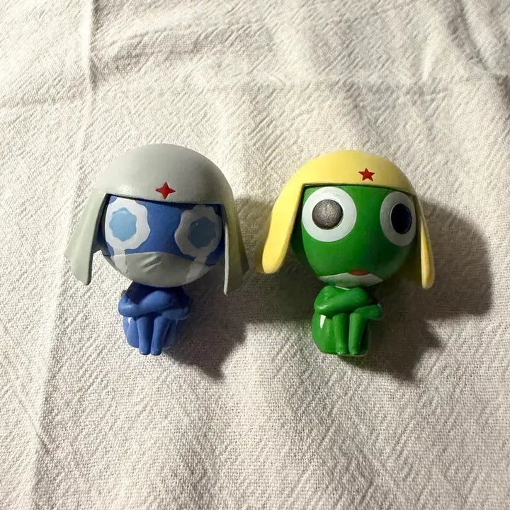 [BUNJANG] Keroro Gunsou Keroro Mechaboke Mini Figure Set 1, Dororo &amp; Keroro (2 Types) / 개구리 중사 케로로 마치보케 미니 피규어 1탄 도로로&amp;케로로 2종 일괄