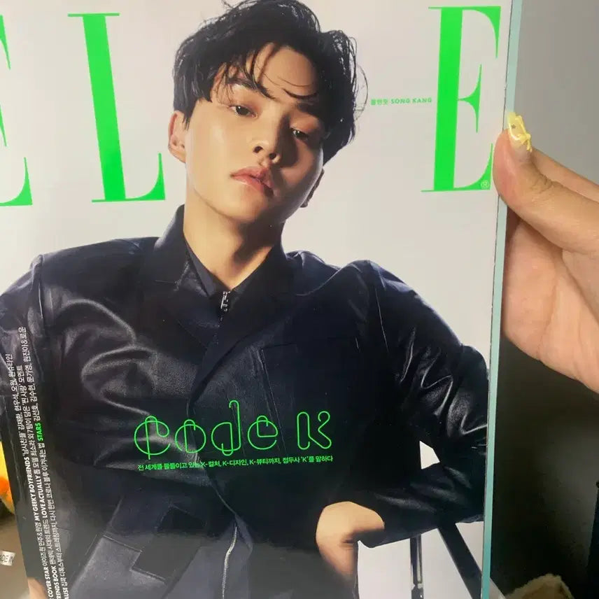 [BUNJANG] Song Kang ELLE Magazine February 2021 Issue / 송강 엘르 잡지