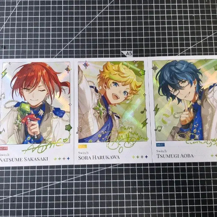 [BUNJANG] Ensemble Stars! Popup Polaroid Switch Natsume Sora Tsugumi Bundle Set / 일괄) 앙스타 앙상블스타즈 팝업 폴라로이드 스위치 나츠메 소라 츠무기