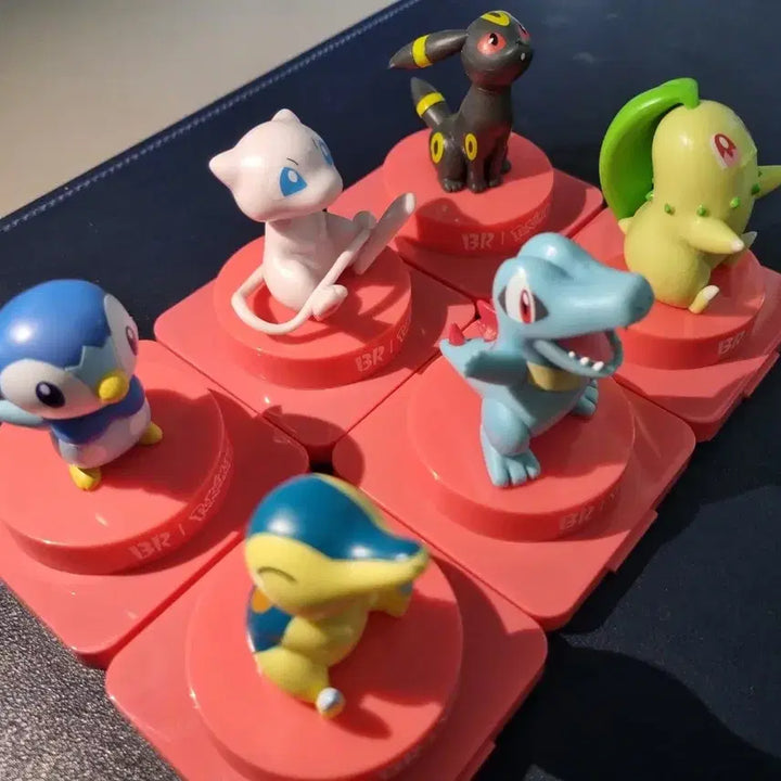 [BUNJANG] Baskin Robbins Pokemon Figure / 베스킨라빈스 포켓몬 피규어