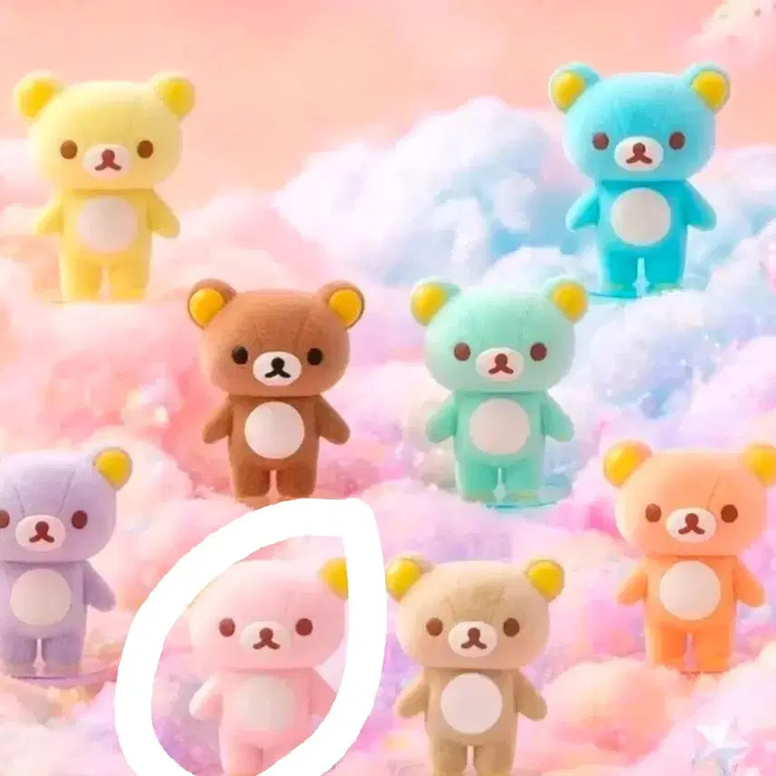 [BUNJANG] Rilakkuma Sherbet Figure Pink / 리락쿠마 샤베트 피규어 핑크 판매