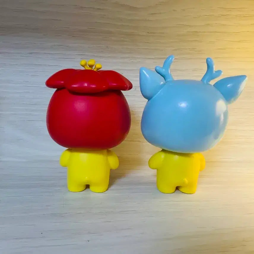 [BUNJANG] Bbangbbongduck Jeju Version Camellia/Baekrok Set / 빵빵덕 피규어 제주 버전 동백/백록 세트