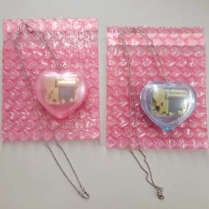 [BUNJANG] Music Box Heart Necklace (Japanese Music Box) / 오르골 하트 목걸이 (일본 오르골)