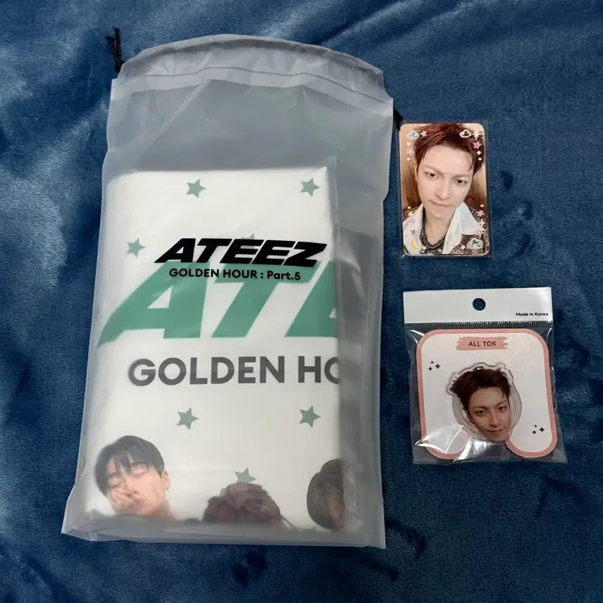 [BUNJANG] ATEEZ BAD Concert Kit + Hongjoong Grip Tok / 에이티즈 BAD 공방키트+홍중 그립톡 양도