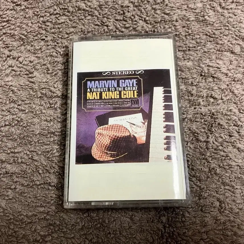 [BUNJANG] Marvin Gaye A Tribute To The Great Nat King Cole Cassette Tape (1960s) / 60년대 마빈게이 A Tribute To The Great Nat King Cole 국내 라이센스 카세트테이프