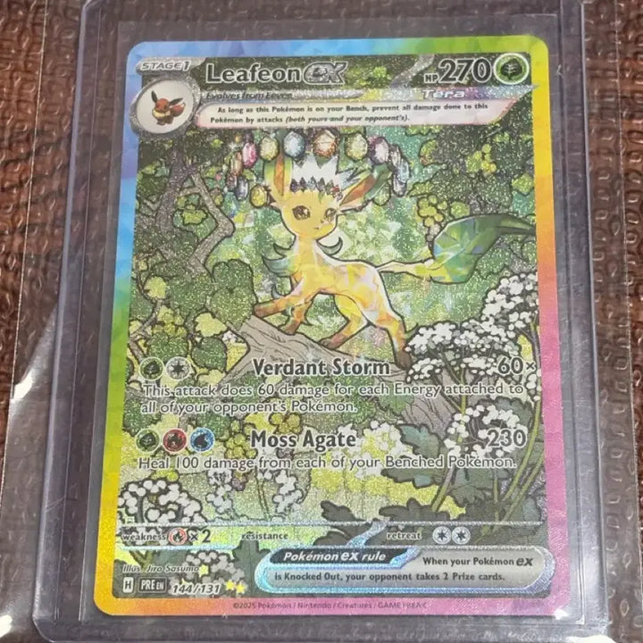 [BUNJANG] Leafeon ex SAR (SIR) - North American Version / (북미판) 리피아ex sar(sir)