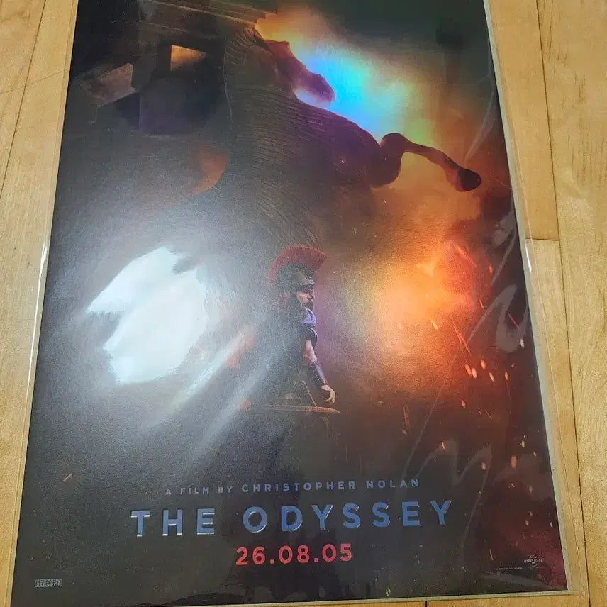 [BUNJANG] Movie Odyssey Megabox Goods Package A3 Poster / 영화 오디세이 메가박스 굿즈패키지 a3 포스터