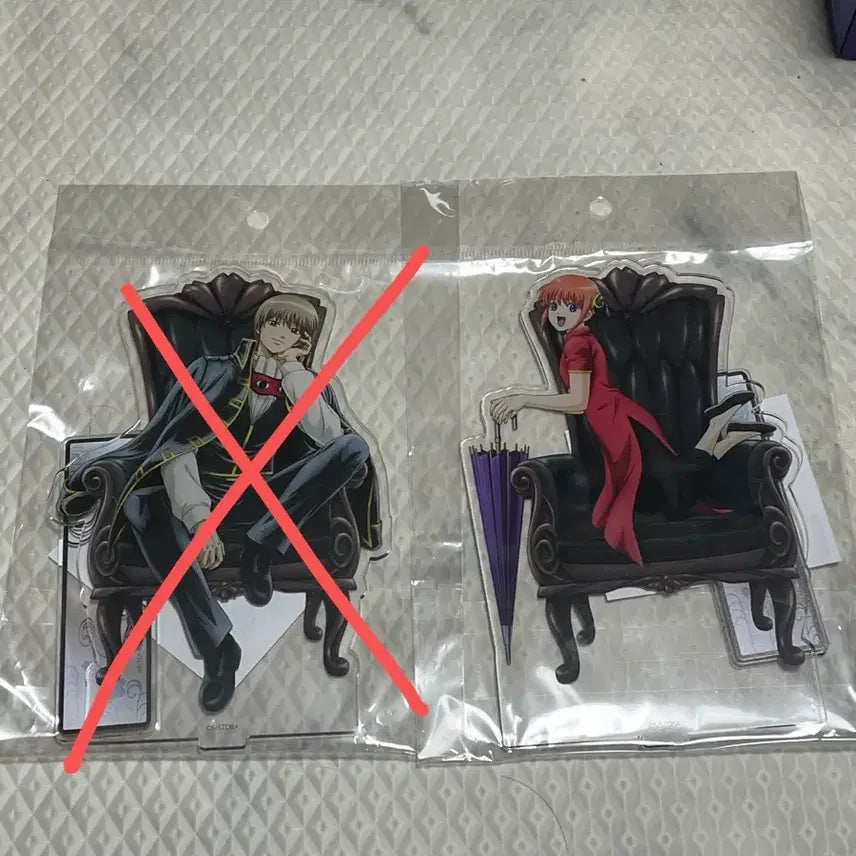 [BUNJANG] Gintama Kagura Standard Ver. Acrylic Standee / 은혼 은혼월드 카구라 아크릴 일반버전