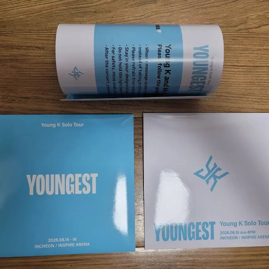 [BUNJANG] Young K Solo Concert Final Day Admission Gift + Made Zone Gift + Slogan Bundle Set / 영케이 솔콘 막콘 입장 기프트+마데존+슬로건