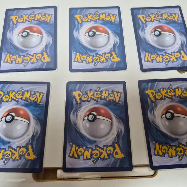 [BUNJANG] Pokemon Card Purin 6 Types Set / 포켓몬 카드 푸린 6종