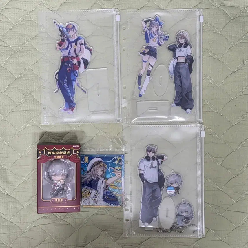 [BUNJANG] Honkai Star Rail Trailblazer Unofficial Acrylics &amp; Official Figure Bundle Set / 붕괴스타레일 개척자 비공식 아크릴 및 공식 피규어 일괄
