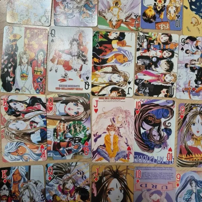 [BUNJANG] Oh! My Goddess Full Set Trump Cards (54 Cards) / 오! 나의 여신님 - 트럼프 카드 54장 풀세트