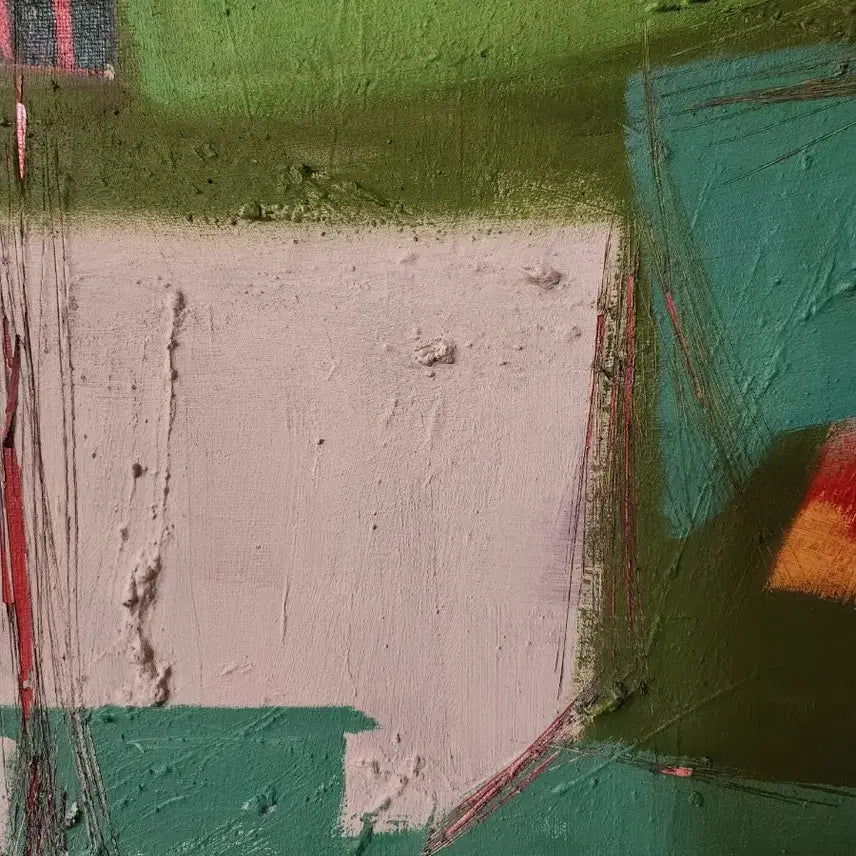 [BUNJANG] Kim Chae-Ha Untitled (10F) Acrylic &amp; Mixed Media on Canvas Painting / [뉴욕 첼시 K&amp;P 갤러리/KOREA ART SHOW 화가] 김채하 작가 원화 무제 (10호F, 2020)