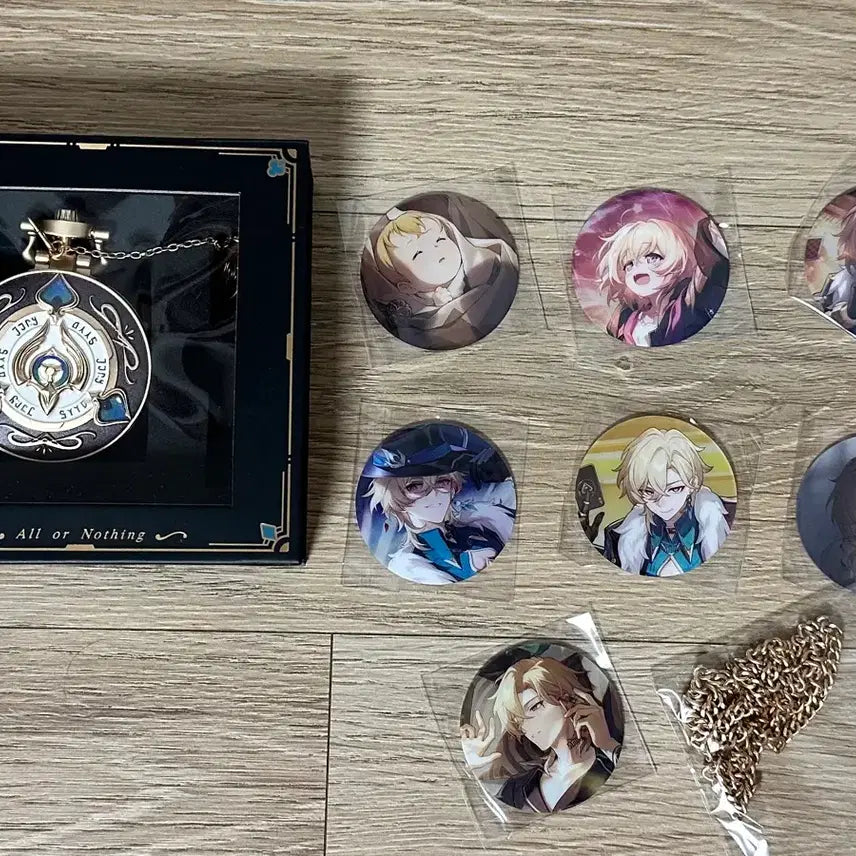 [BUNJANG] Honkai Star Rail Aventurine Pocket Watch Pendant / 붕괴 스타레일 어벤츄린 회중시계풍 펜던트