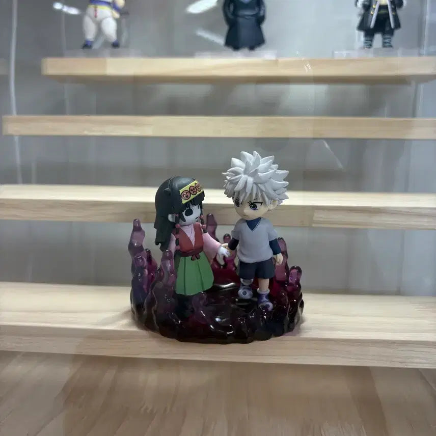 [BUNJANG] Hunter x Hunter Killua &amp; Nanika Desktop Figure / 헌터헌터 키르아나니카 데스크탑