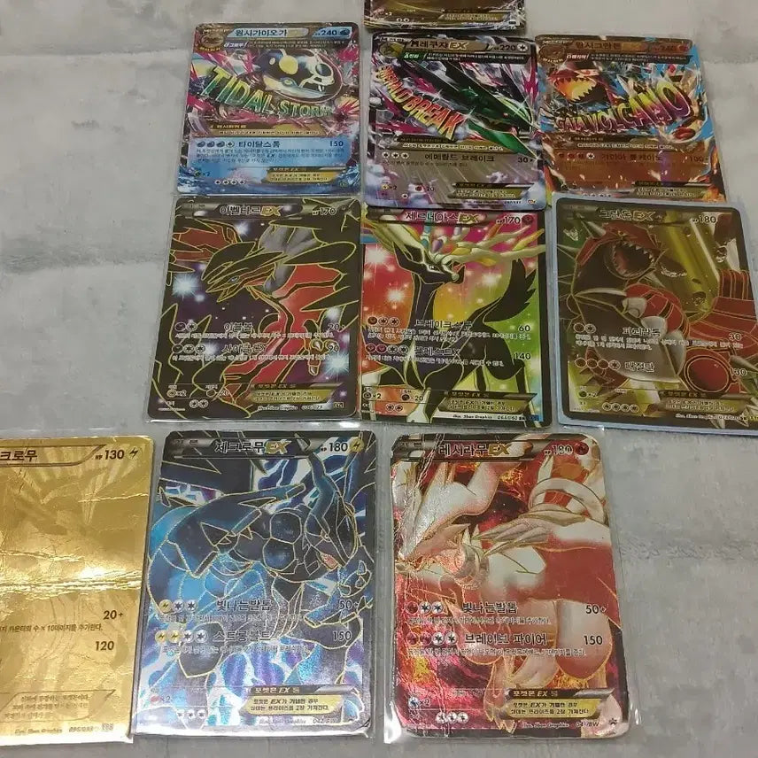 [BUNJANG] Original Groudon, Original Kyogre, Mega Rayquaza &amp; Other Ancient Pokémon / 원시 그란돈,원시 가이오가,메가레쿠쟈 등등 고대 포켓몬