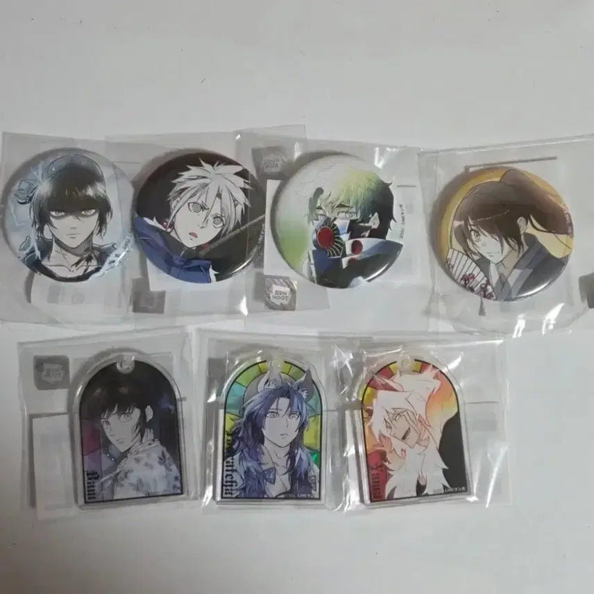 [BUNJANG] Tower of God Marukuji Badge Acrylic Keyring Bundle Set / 신의탑 마루쿠지 뱃지 아크릴키링 일괄