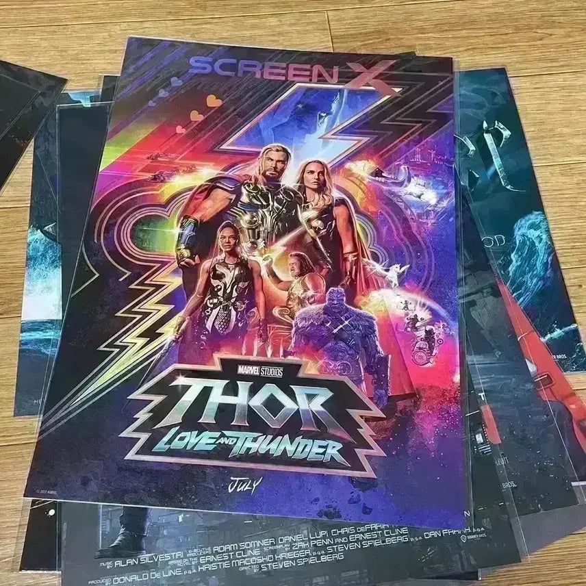 [BUNJANG] Thor: Love and Thunder Special Edition Movie Posters &amp; Merchandise / 토르러브앤썬더포스터 아이맥스돌비리얼디4DX스크린엑스씨네큐 필름마크아트카드