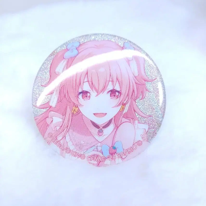 [BUNJANG] Project Sekai Momoi Airi Sanrio Collaboration Can Badge / 프세카 모모점 모모이 아이리 산리오 각후 캔뱃지