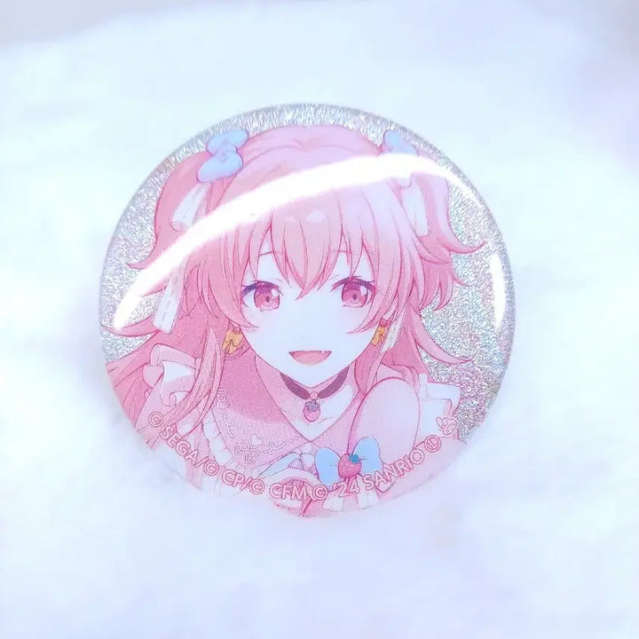 [BUNJANG] Project Sekai Momoi Airi Sanrio Collaboration Can Badge / 프세카 모모점 모모이 아이리 산리오 각후 캔뱃지