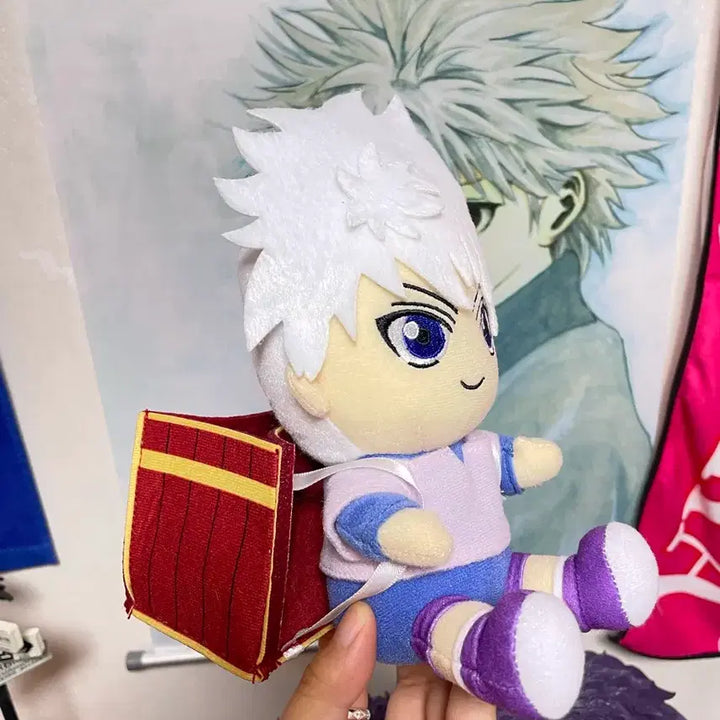 [BUNJANG] Hunter x Hunter Killua Classic Backpack Plush Doll / 레어]고전 구작 정품 헌터헌터 키르아 책가방 누이 인형