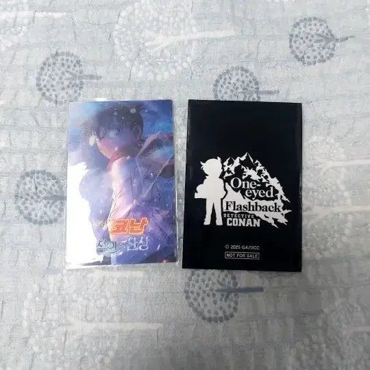 [BUNJANG] Detective Conan "One-eyed Flashback" Illustration Photocard / 명탕정코난 척안의잔상 (코난)