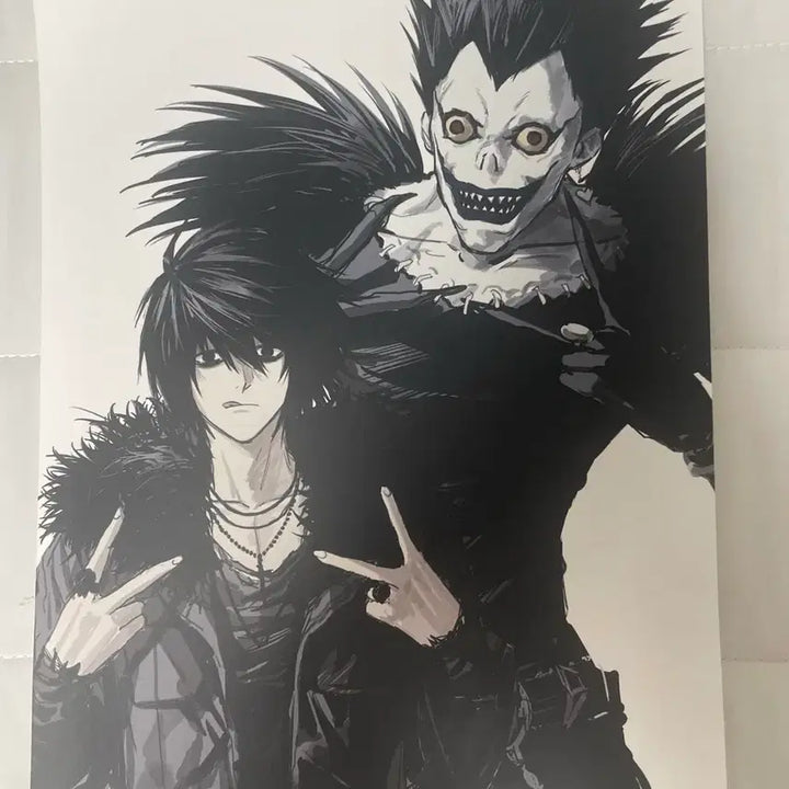 [BUNJANG] Death Note L Poster Bundle Set / 데스노트 엘 L 쏘님 포스터 외 일괄