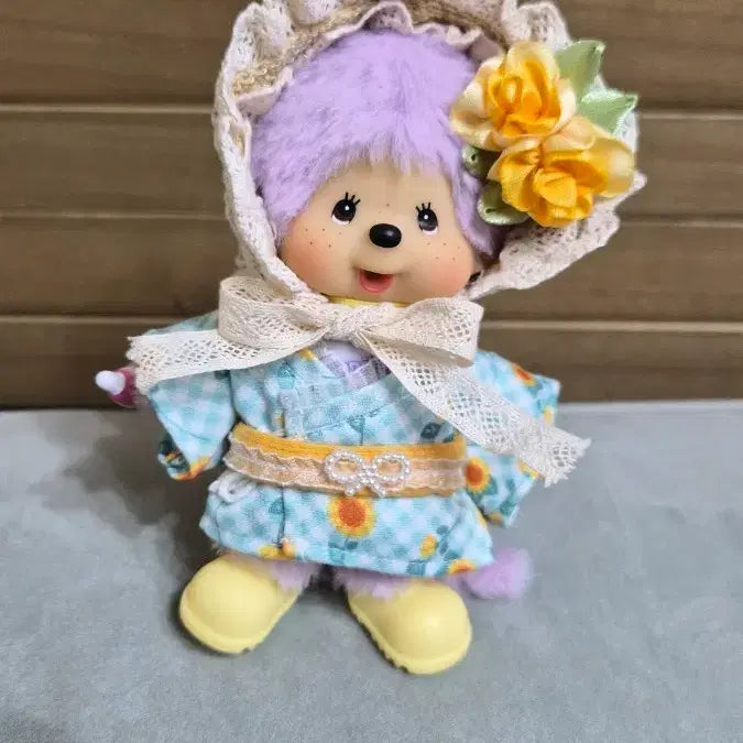 [BUNJANG] Monchhichi Yukata Plush / 유카타 몬치치