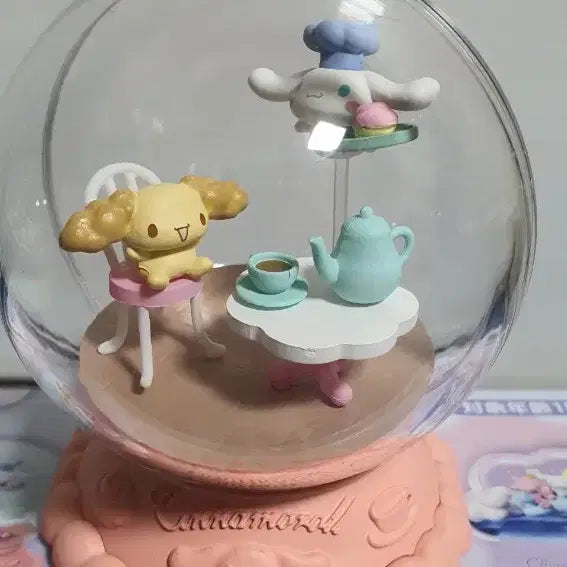 [BUNJANG] Sanrio Cinnamoroll Happy Days Terrarium Figure / 산리오 시나모롤 해피 데이즈 테라리움 피규어