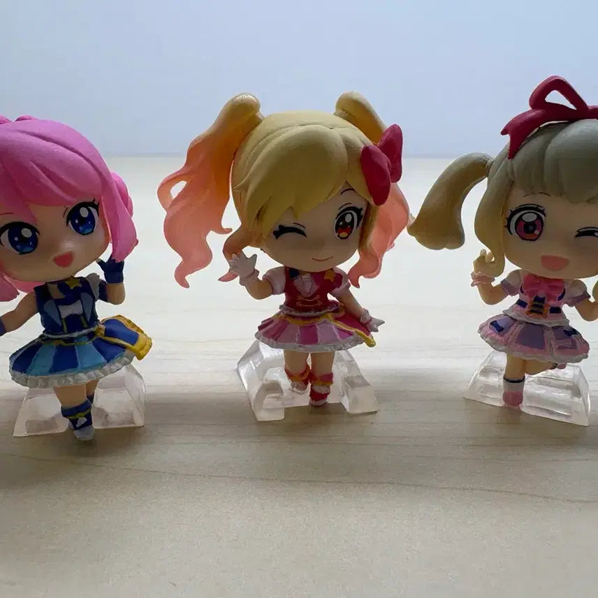 [BUNJANG] Aikatsu Stars Yume Rola Raki Torso Figure Bundle Set / 아이카츠 스타즈 유메 로라 라키 토르소 피규어 일괄