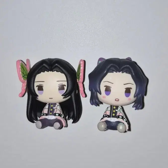 [BUNJANG] Demon Slayer Kanae Shinobu Chokonokko Figure Bundle Set / 일괄 귀멸의칼날 카나에 시노부 초코노코 쿠지 피규어