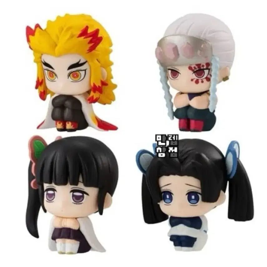 [BUNJANG] Demon Slayer Character Figures (Set of 4) / 귀멸의 칼날 피규어