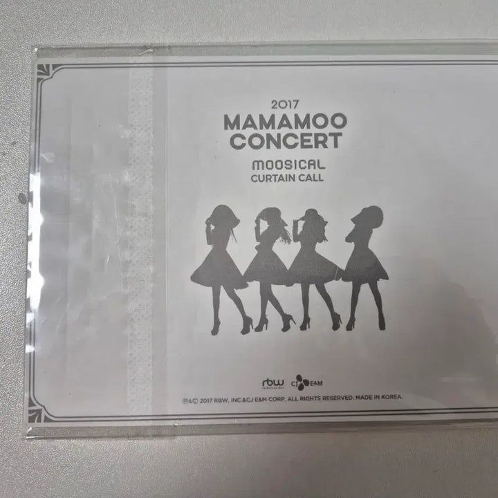 [BUNJANG] Mamamoo 2017 Musical Curtain Call Puzzle / (택포) 마마무2017 무지컬 커튼콜 퍼즐