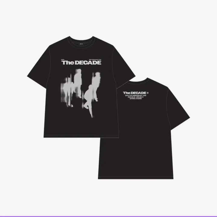 [BUNJANG] DAY6 The Decade 10th Anniversary T-Shirt / DAY6 더 디케이드 10주년 기념 티셔츠