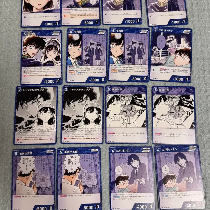 [BUNJANG] Detective Conan TCG Theme Deck - Shinichi &amp; Ran Shuffle Romance Bundle Set / 명탐정코난 TCG 테마덱 신이치 란 코난 신란 셔플 로맨스 일괄 판매