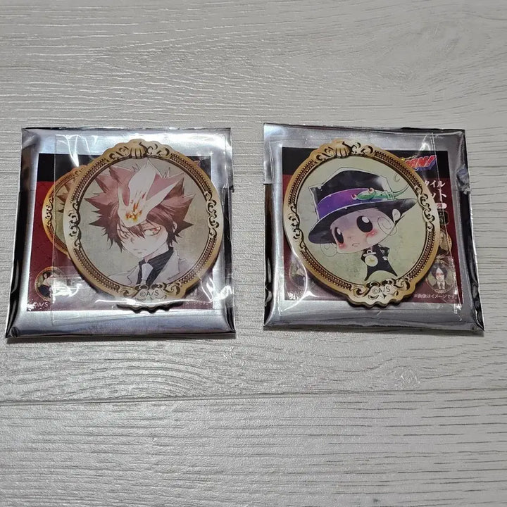 [BUNJANG] Reborn! Original Art Acrylic Frame Magnet &amp; Silver Foil Clear Card Bundle Set / 가히리 원화 아크릴프레임 마그넷, 은박 클리어 카드