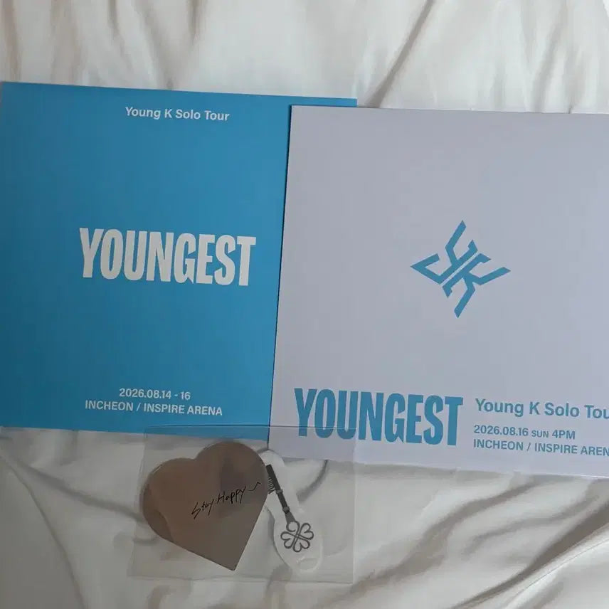 [BUNJANG] DAY6 Young K Solo Concert "YOUNGEST" Final Concert Entrance Gift + Fanclub Gift + Confetti Bundle / DAY6 영케이 막콘 입장기프트 + 팬클럽 기프트 + 컨페티 덤