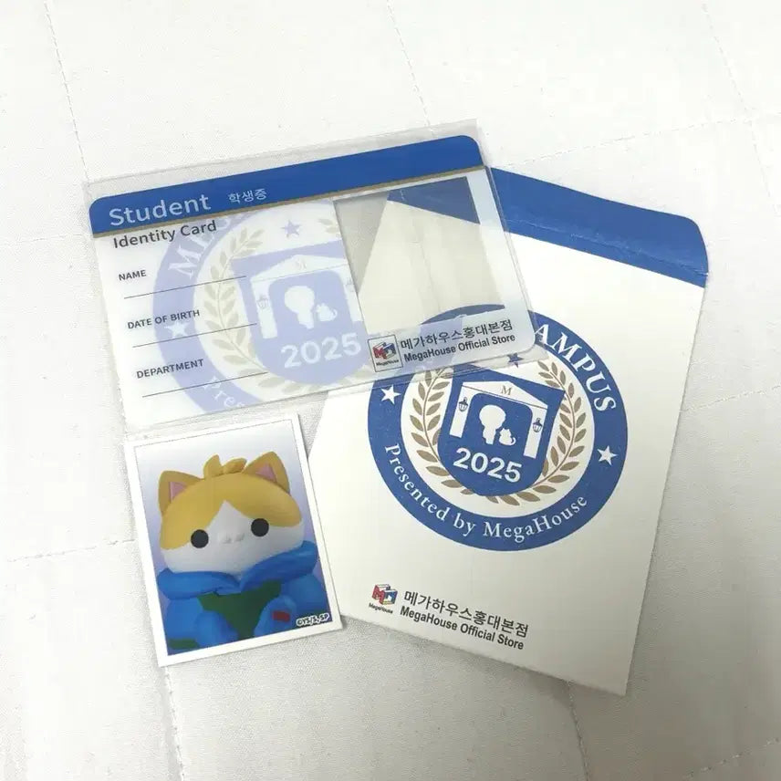 [BUNJANG] Megahouse Sakaday Shin Student ID Card Set / 메가하우스 사카데이 신 증사 학생증