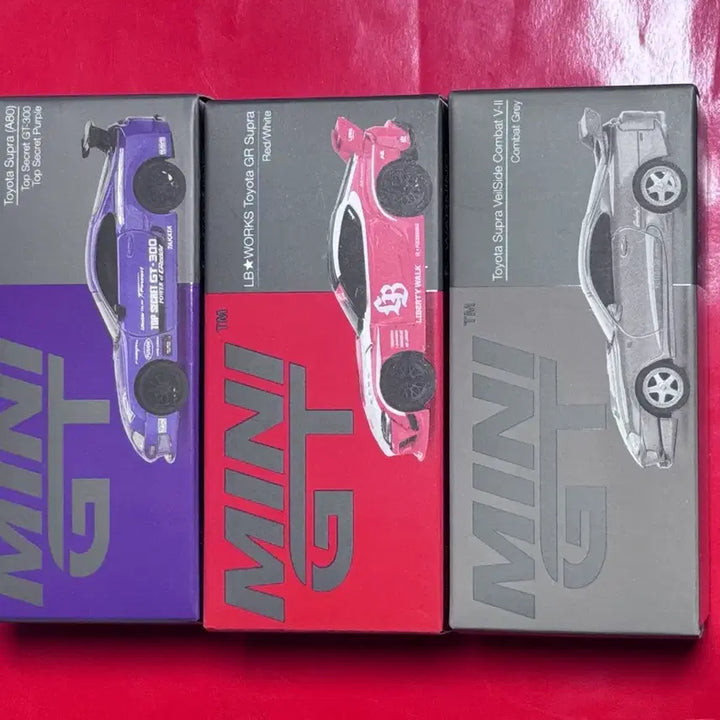 [BUNJANG] Minini GT Toyota Supra 3 Types / 미니지티 토요타 수프라 3종