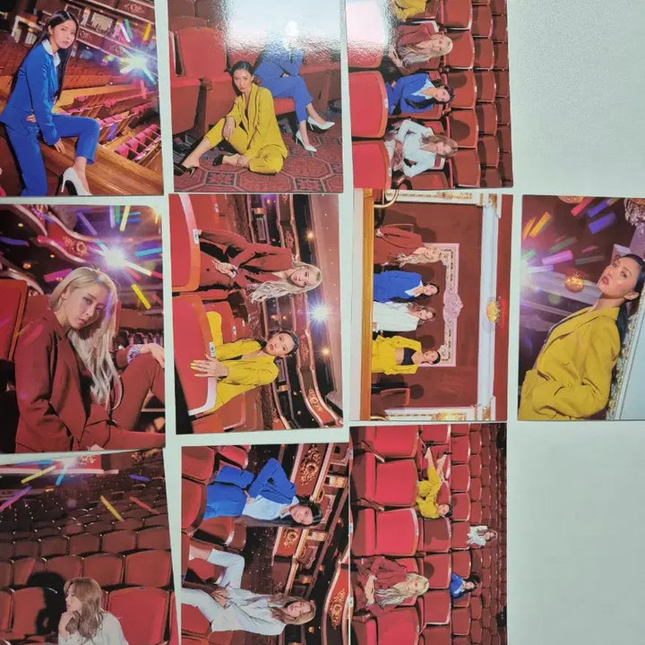 [BUNJANG] Mamamoo Four Seasons Four Color Postcard Set (F/W, S/S Bundle Set) / (택포) 마마무 포시즌 포컬러 엽서 세트 (f/w, s/s 일괄)